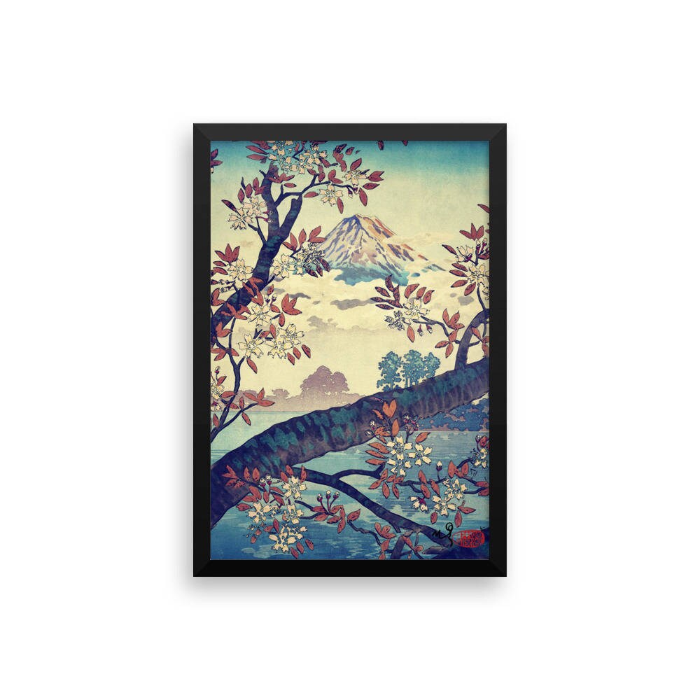 Vintage Japanese / Wall Home Decor / Ukiyo-e Art Print / - Etsy