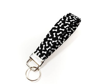 Bone Key Rings for Women, Vet Tech Gift Keychain, Key Fob Wristlet, Animal Bone X Ray, Future Doctor Present Orthopedics, Car Key Strap