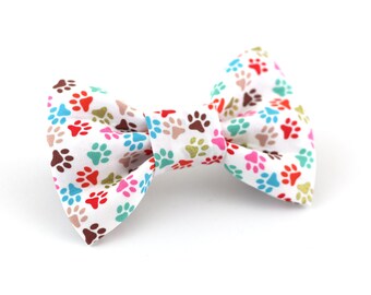 Cute Paw Bow Ties for Dogs, Detachable Cat or Dog Bowtie, Pet Bow Tie Photo Prop for Weddings, Birthdays, or Instagram Photo Shoots, Quality