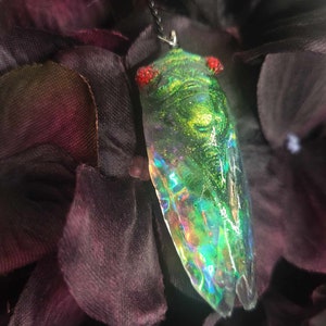 Gothic Bug Necklace