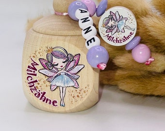 Milk tooth box with the name “Fairy”