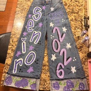 Custom Painted Jeans image 19