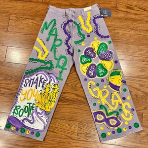 Custom Painted Jeans image 11