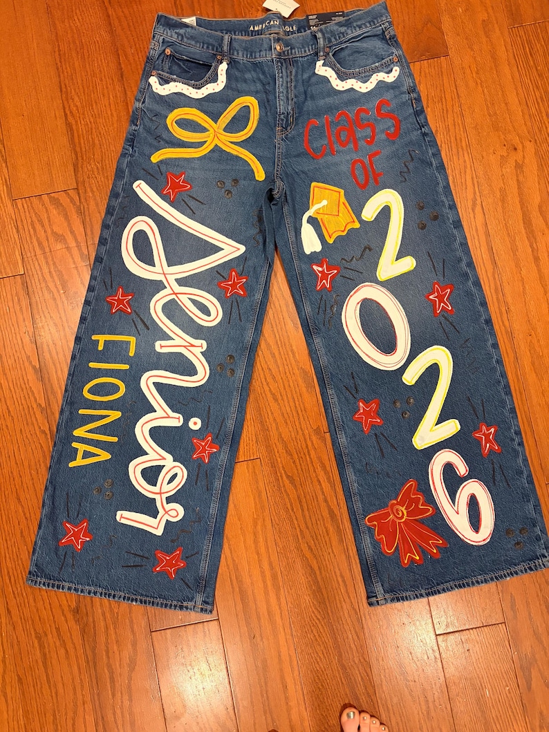 Custom Painted Jeans image 20
