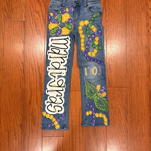 Custom Painted Jeans image 15