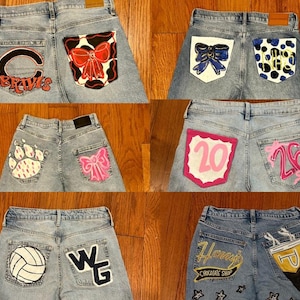 Custom Painted Jeans image 6