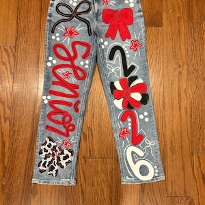 Custom Painted Jeans image 7