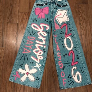 Custom Painted Jeans image 14