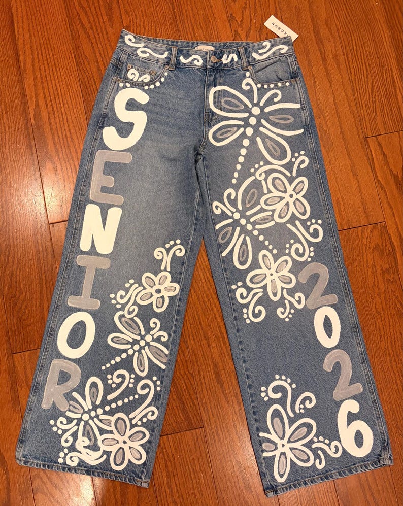 Custom Painted Jeans image 18