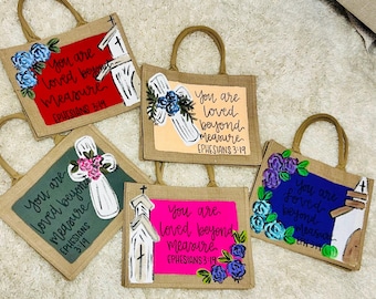 Custom Painted Canvas Bags