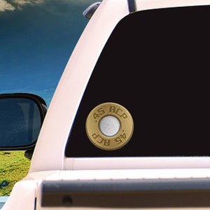 Bumper Sticker 45 ACP Because Shoting Twice is Just Silly  Stickers Funny Sticker Car Stickers (Color : Colour, Size : 6X9CM) : Home &  Kitchen