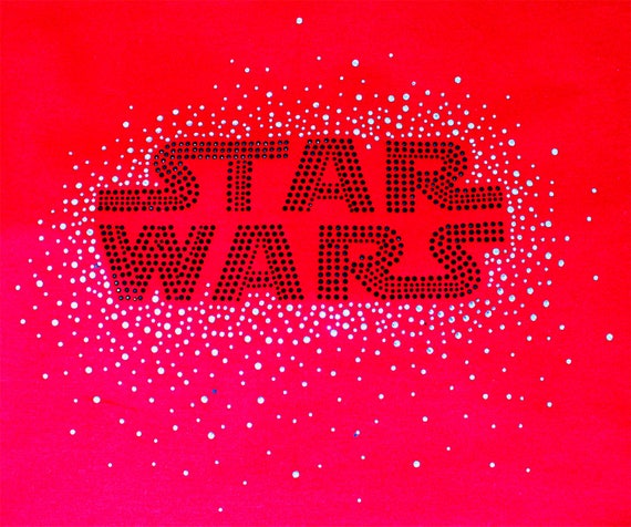 Stud Heat Transfer Star Wars BB-8 Large Detailed Rhinestone Rhinestud
