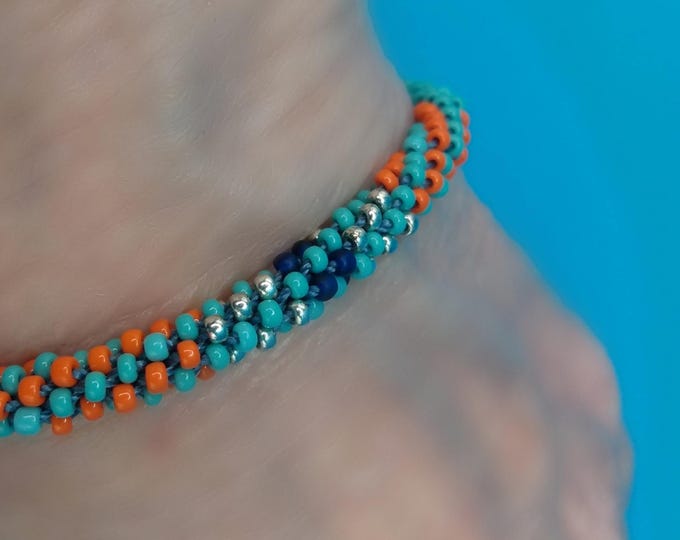 Woven Beaded Bracelet for Women