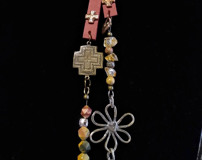 Original Design Concho Style Necklace