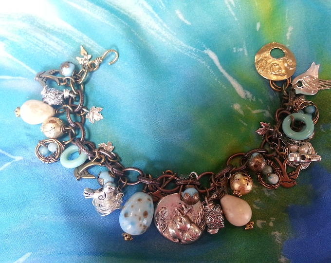 Handmade Full of Charms Bracelet