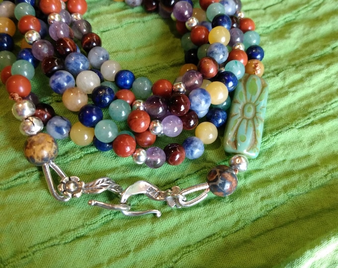 Original Design Beaded Wrap Bracelet