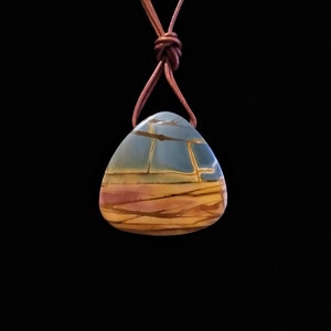 Jeans and T-shirt Jasper Necklace