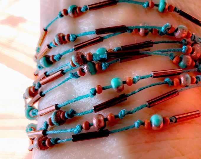 Original Design Multi-strand Beaded Bracelet