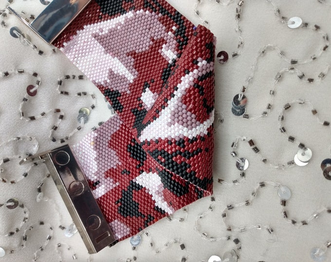 Abstract Floral Bracelet