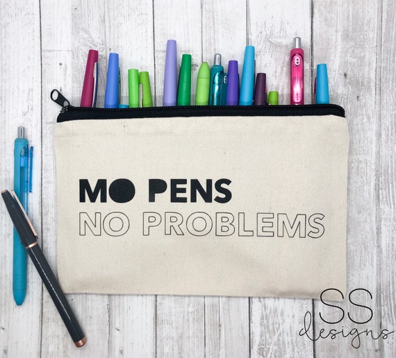 Teacher Pen Pouch // Flair Pen Pouch // Pencil Pouch // Pen Holder //  Pencil Case // Teacher Pencil Case // Teacher // Teacher Gifts