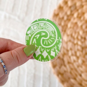 Moana TeFiti Hart transparant vinyl waterdichte stickers autobumper laptopstickers sticker waterfles