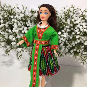 Hmong Barbie Doll/Hmong Girl Gift/Hmong Toy/Hilltribe Doll/Handmade Hmong Barbie/Hmong Princess