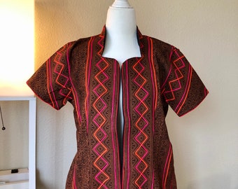Abito da donna/Abito da donna Hmong/Abito da festa Hmong/Abito da donna adulta/Abito da tribù di montagna/Abito fatto a mano/Regalo per la mamma/Regalo per lei/Regalo da donna