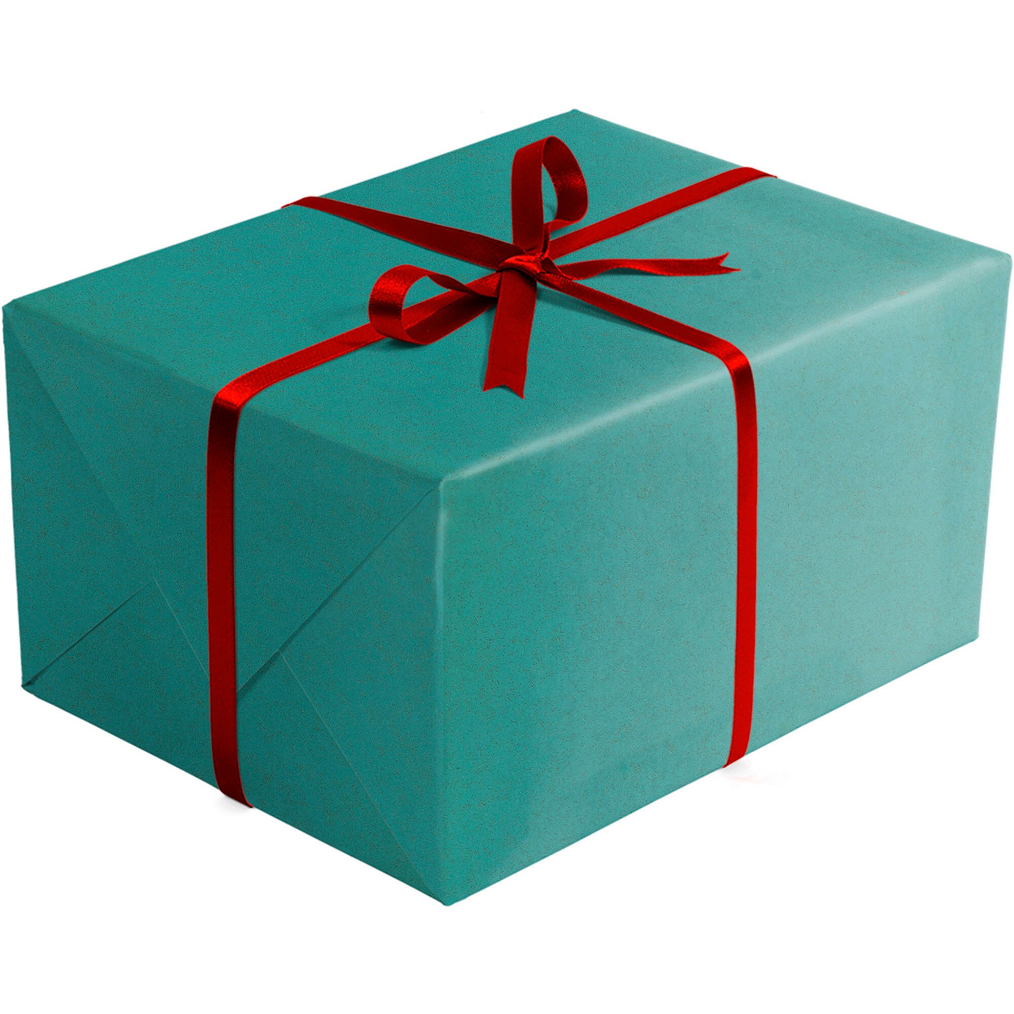 Bulk Ream Roll Solid Color Gift Wrap Wrapping Paper Aqua Etsy