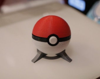 3d Printed Pokeball Etsy 3d Printed Pokeball Etsy
