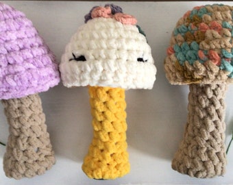 Crochet Mushrooms