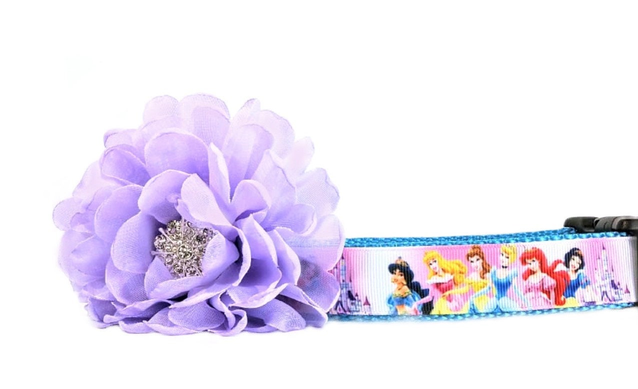 Disney Princess Dog Collar Etsy