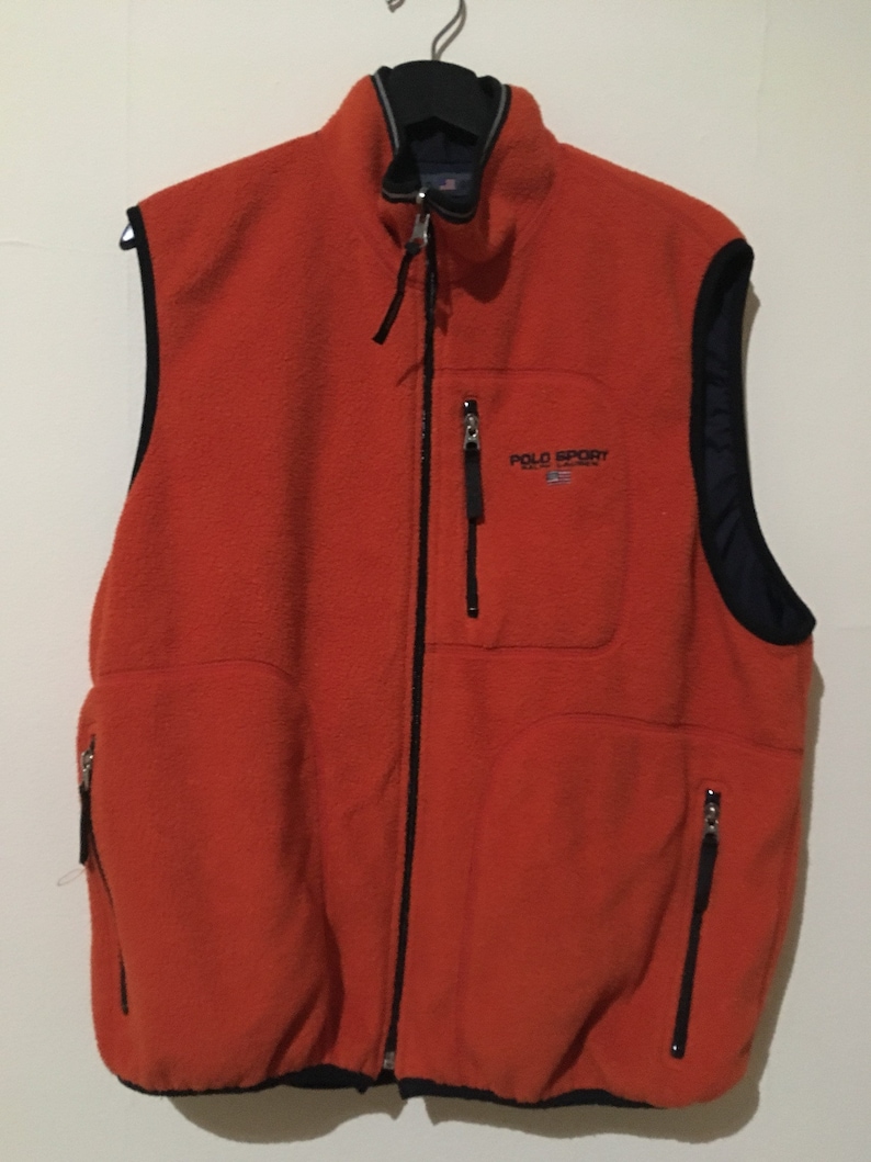 polo reversible vest