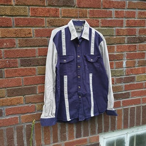 Vintage 1990&#39;s Spindle River Western Corduroy Button Down Shirt / Large