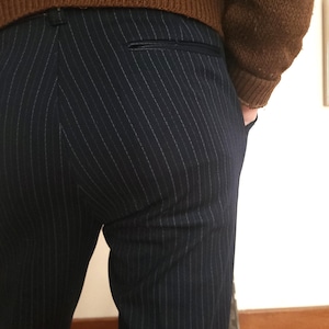 Men Stripe 70s Pants - Etsy