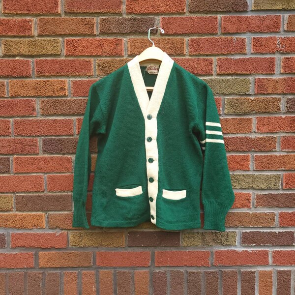 Letterman Sweater - Etsy