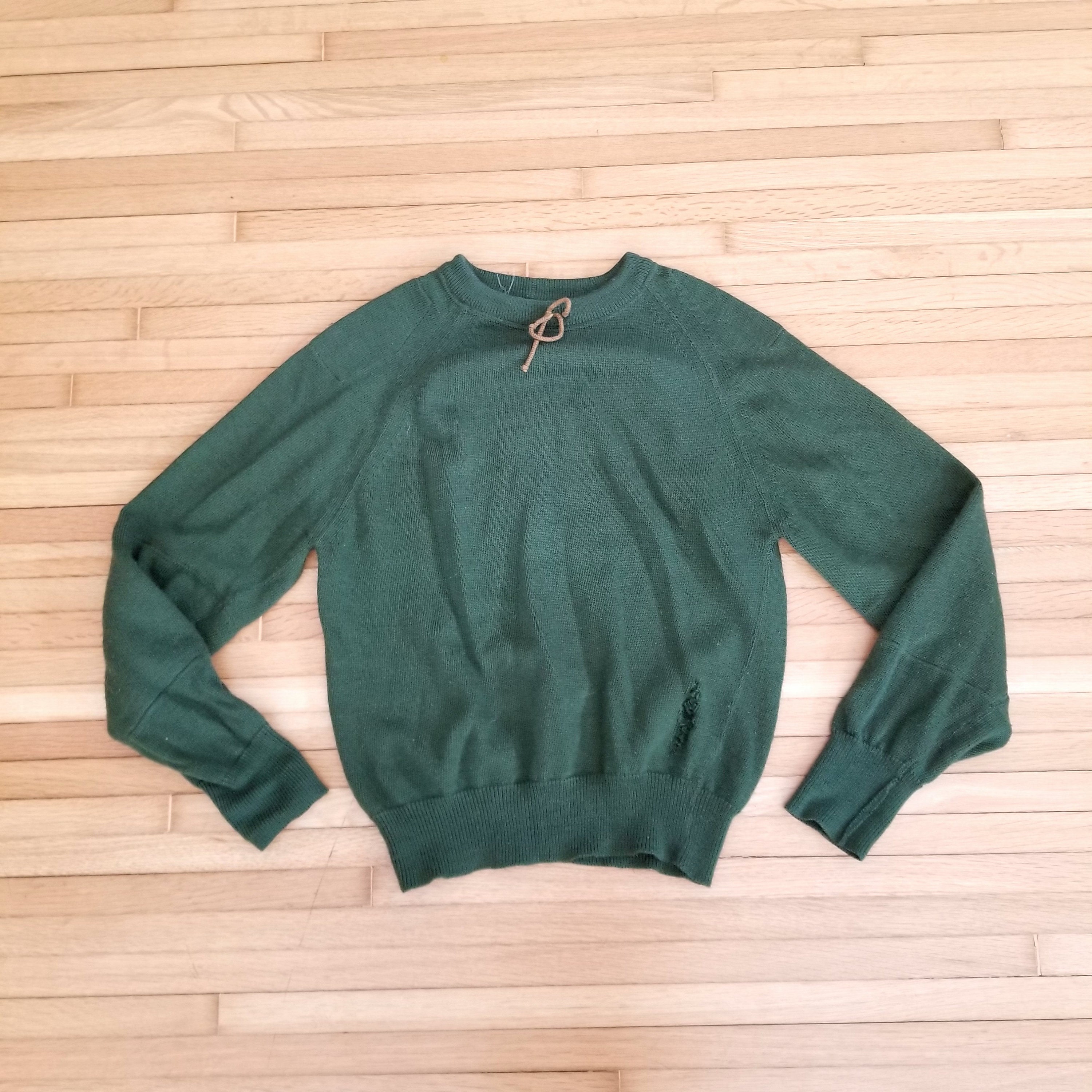Military Wool Sweater - Etsy