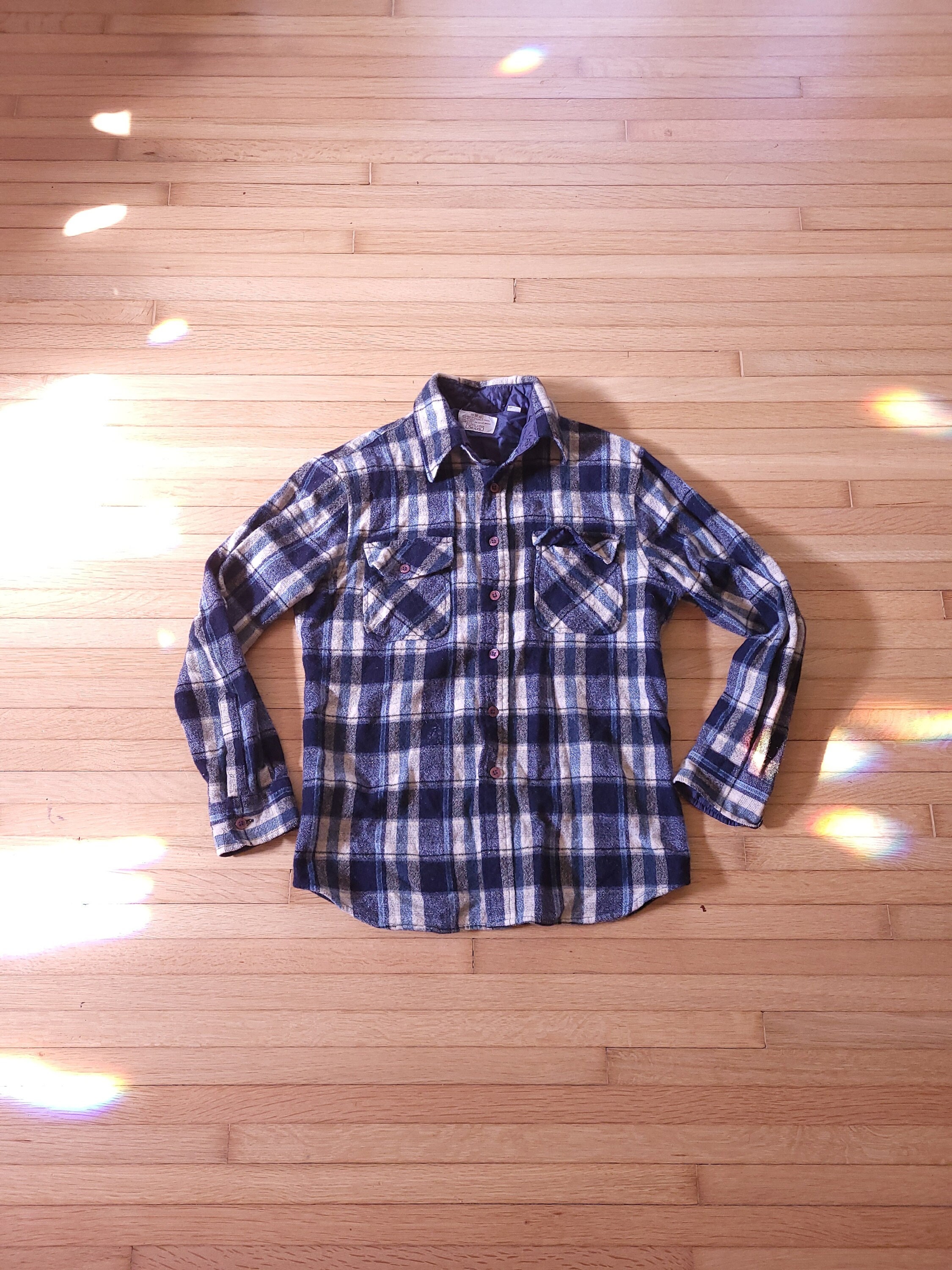 70's Sears Flannel - Etsy 70's Sears Flannel - Etsy