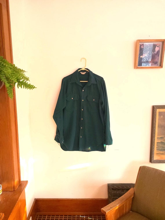 Vintage Cabela's 1970's to 1980's Green Soft Poly… - image 1