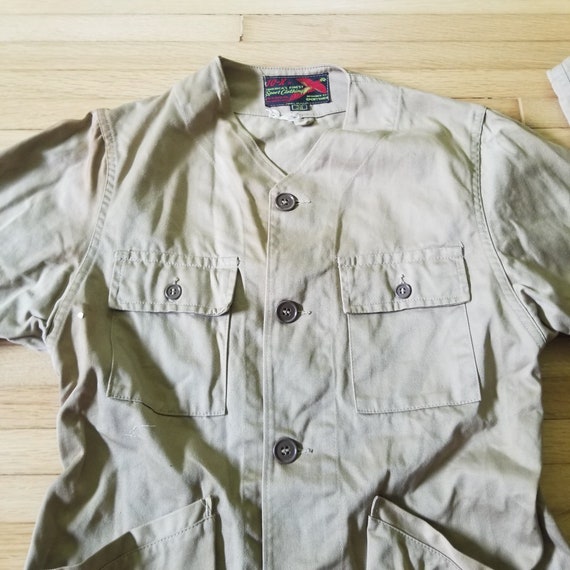 Vintage 10-X Hunting Jacket Men's XS to S / SZ 36… - image 8