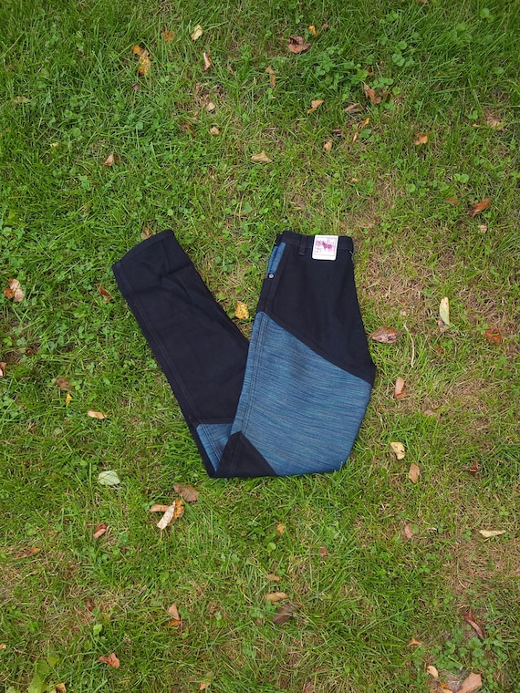 Vintage 80s/90s Bar None Western Denim Jeans: Horse Riding Style (25x26