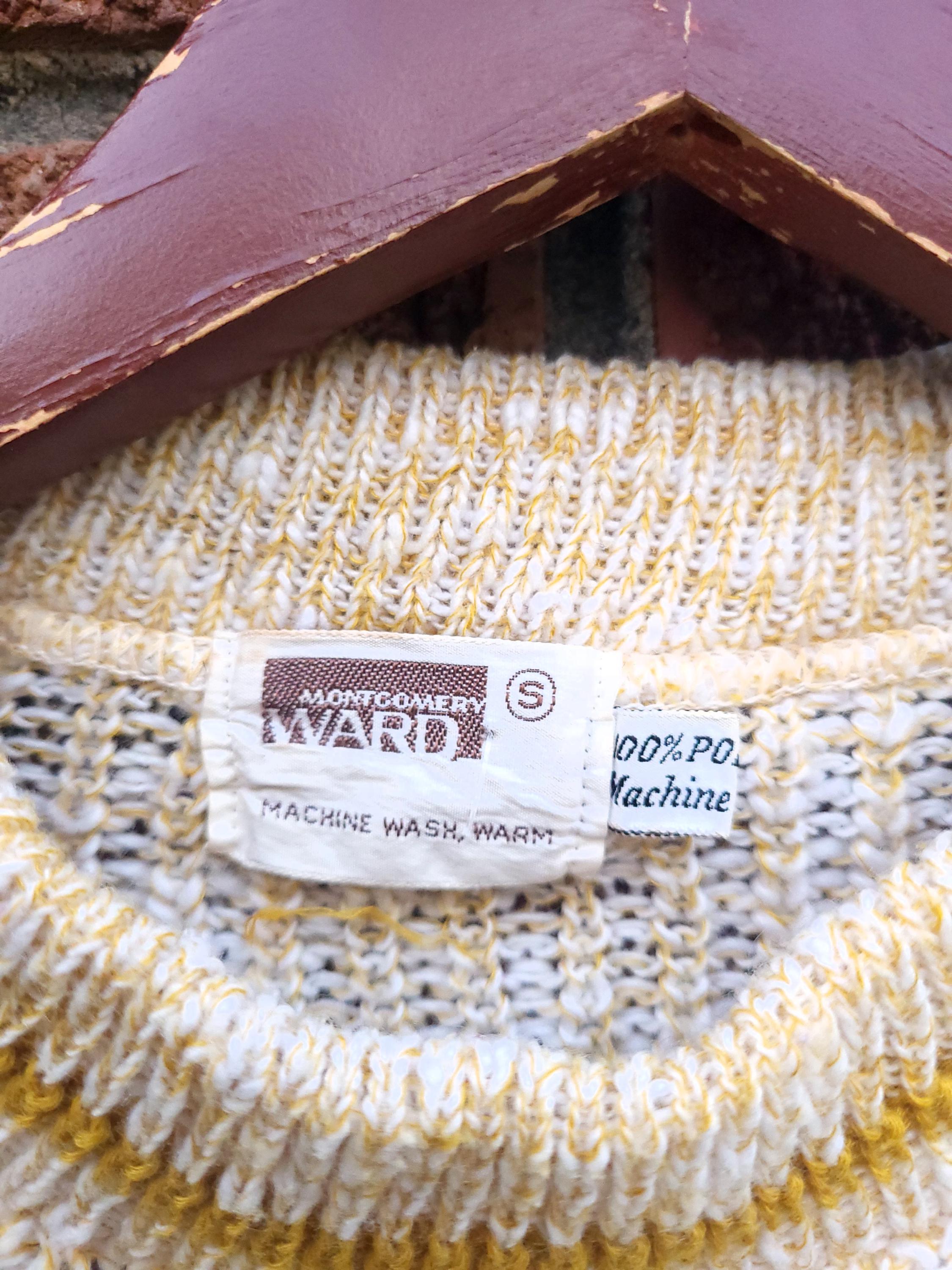 1960’s Vintage Knit Vest “モンゴメリーワード” Montgomery Ward Acrylic Vintage Clothing for Women for sale | eBay