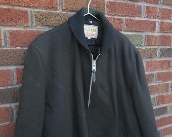 Vintage 1960's 1970's Original Lakeland Wool Tweed Clicker Coat