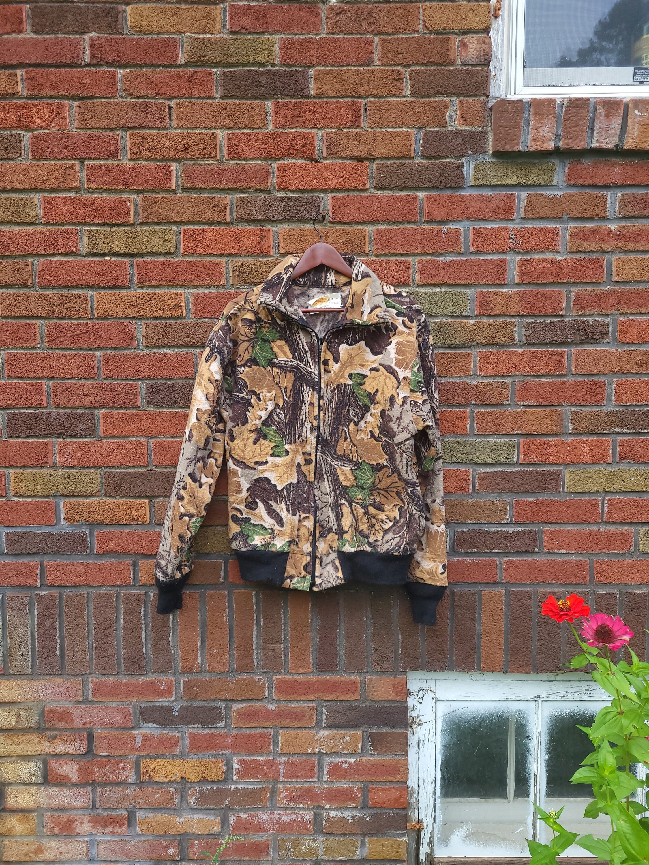 Vintage Pheasant Embroidered Duck Camo Bomber Jacket (L/XL) – Camoretro