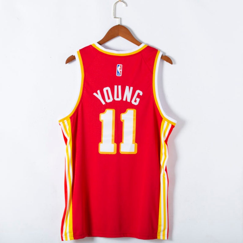 Trae Young #11 Atlanta Hawks 2021 Icon Edition Swingman Red Jersey