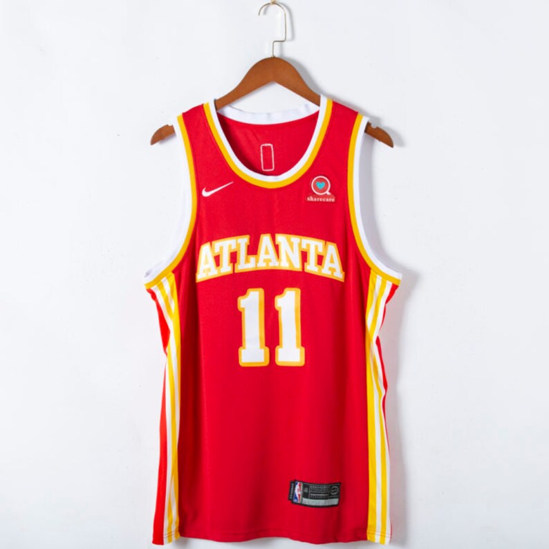 Trae Young #11 Atlanta Hawks 2021 Icon Edition Swingman Red Jersey