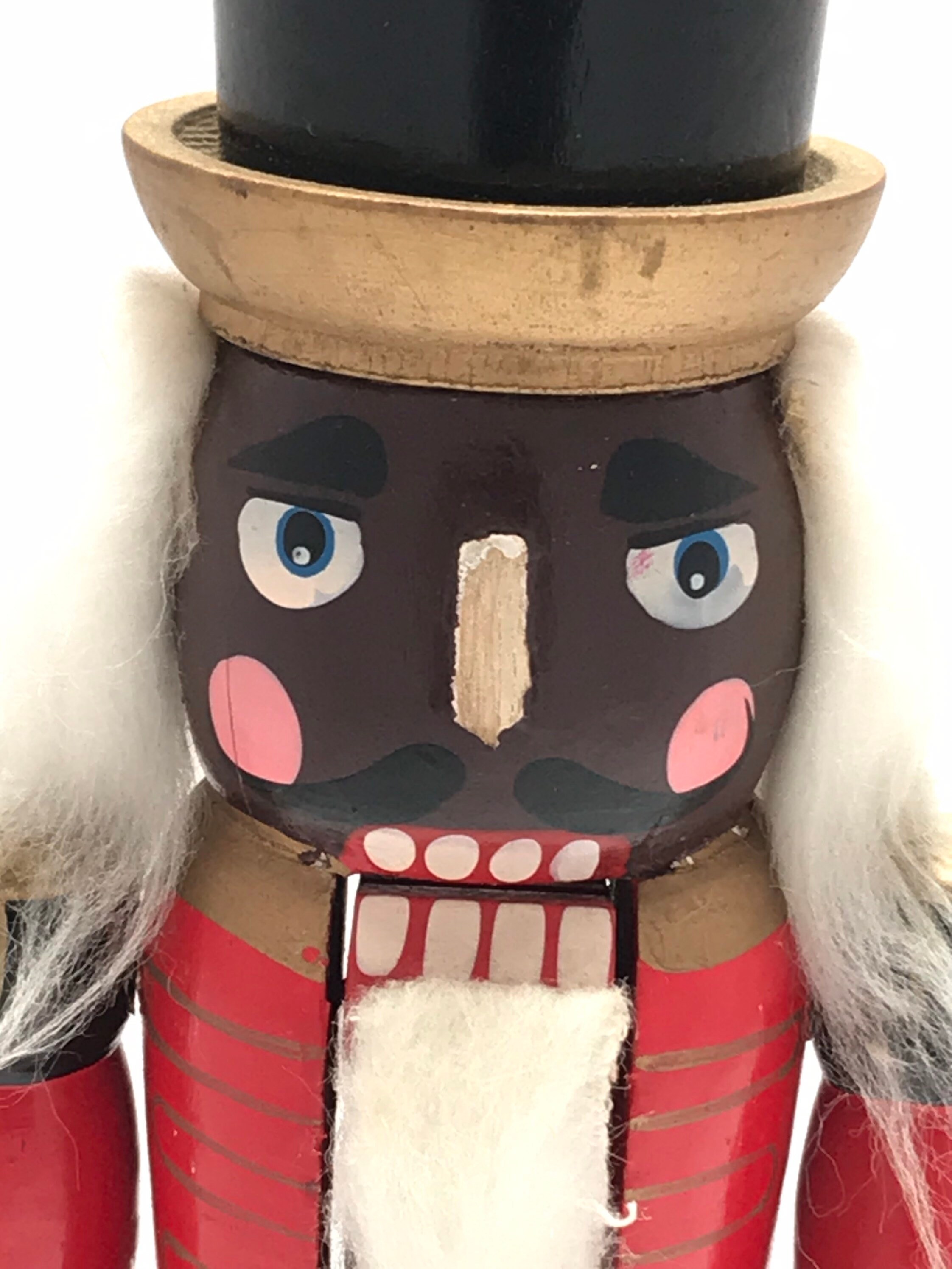 Rare Vintage Nutcracker Handpainted Made In China Very Unique Etsy