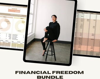 Financial Freedom Bundle: A Therapist-crafted Personal Finance Guide + Budget Template