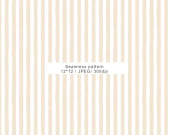 Tan Watercolor Vertical Stripe Seamless Pattern ,boho nursery Digital Paper,neutral Nursery Wallpaper, Scrapbook Background,commercial use