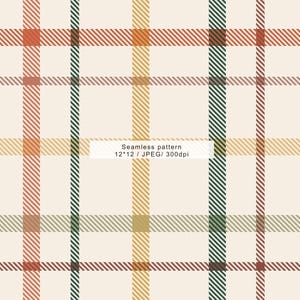 Beige Tartan Plaid Pattern Digital Paper ,checkered Background for Fall ...