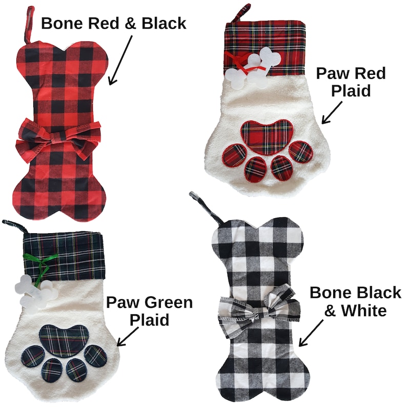 Dog Stockings for Christmas Wholesale Dog Stockings Dog Bone Etsy
